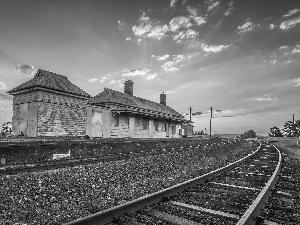 station, Railroad Tracks, Australia