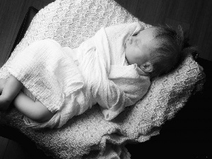 Sleeping, diaper, Blanket, babe