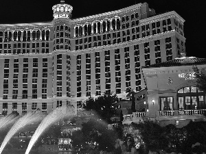 Las Vegas, Hotel hall, fountain