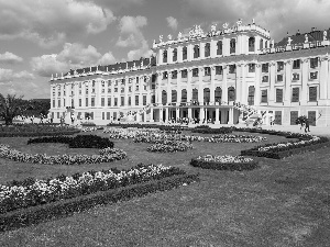 Gardens, palace, Schonbrunn