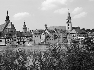 Kitzingen, panorama, town