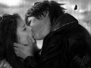 Women, The Vampire Diaries, kiss, love, a man, The Vampire Diaries
