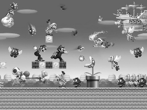 Mario, Characters, Obstacles, Bros