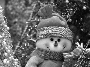 ornamentation, Christmas, shawl, Hat, Snowman