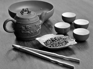 pottery, tea, Chinese