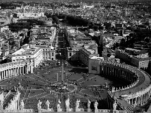square, peter, Rome, Holy