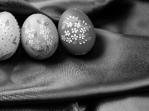 Easter, Green, textile, eggs