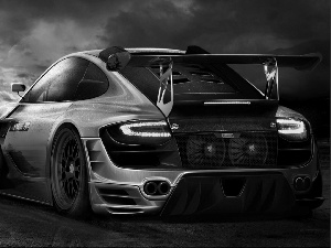 TUNING, Silver, Porsche