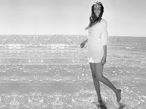 Isabel Lucas, girl, water, Beauty