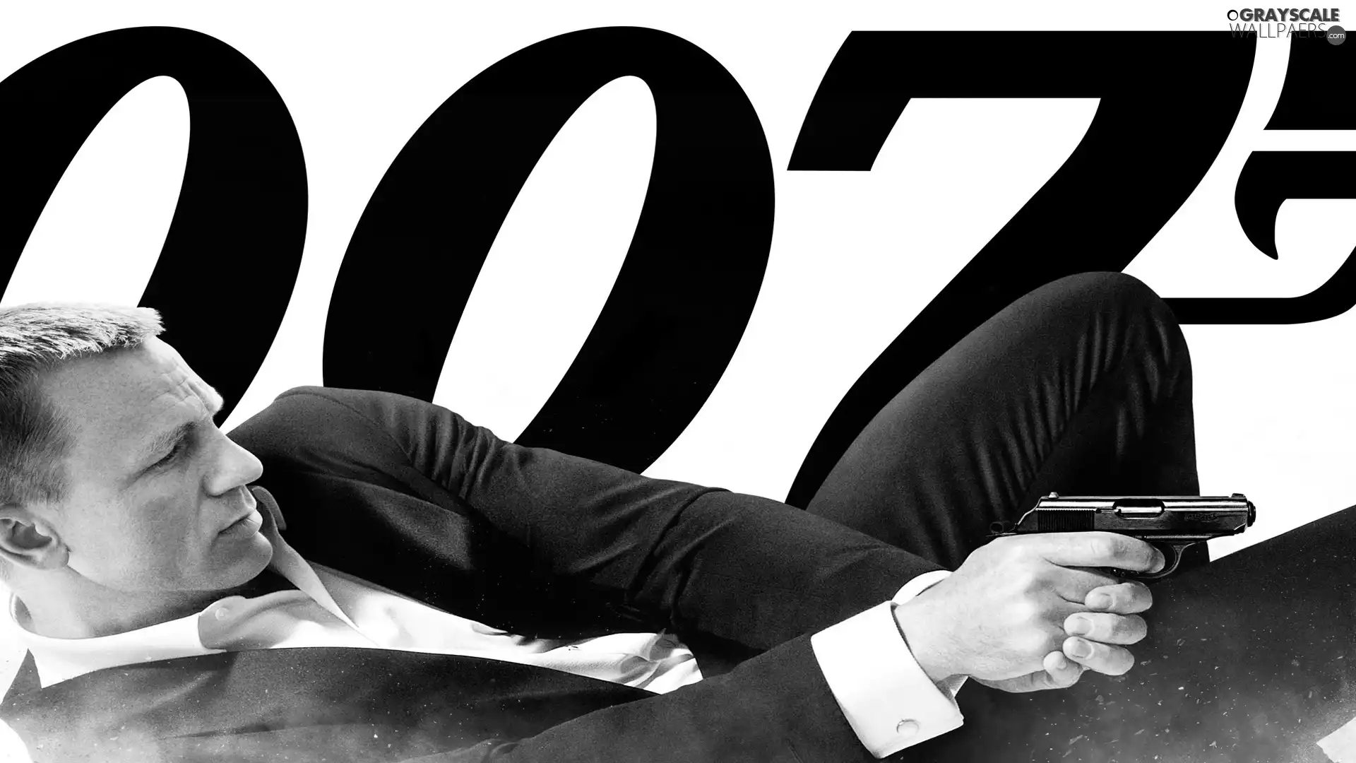 Daniel Craig, James Bond, Agent 007, Gun