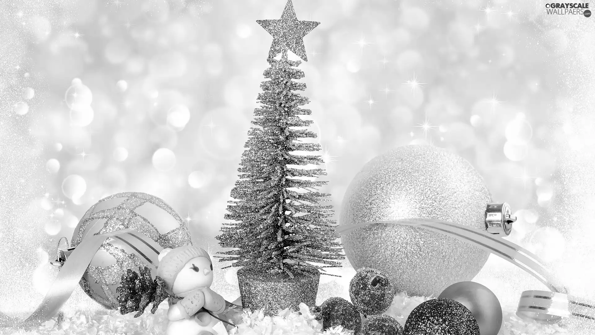 christmas tree, Christmas, baubles