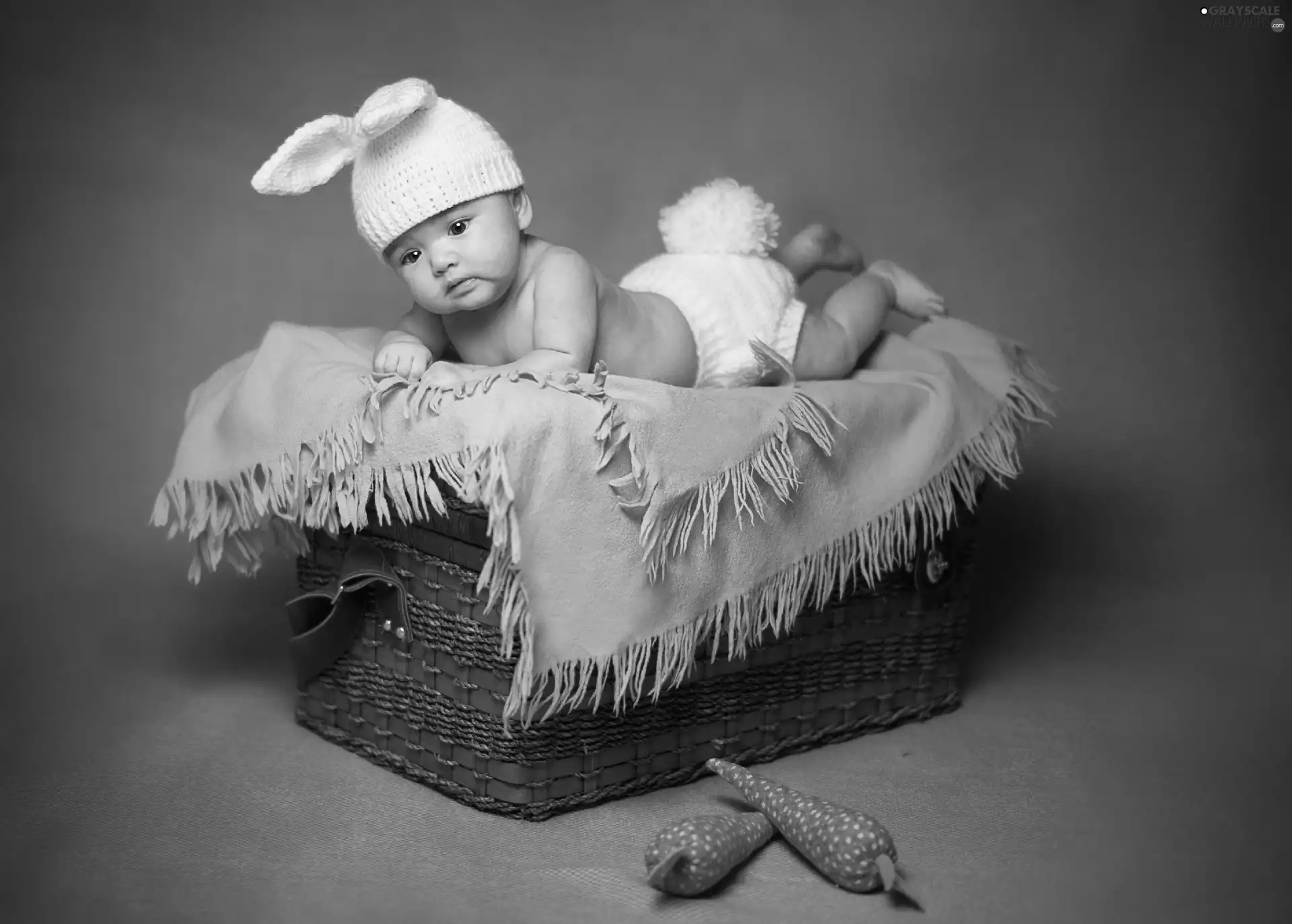 bunny, Baby, Hat