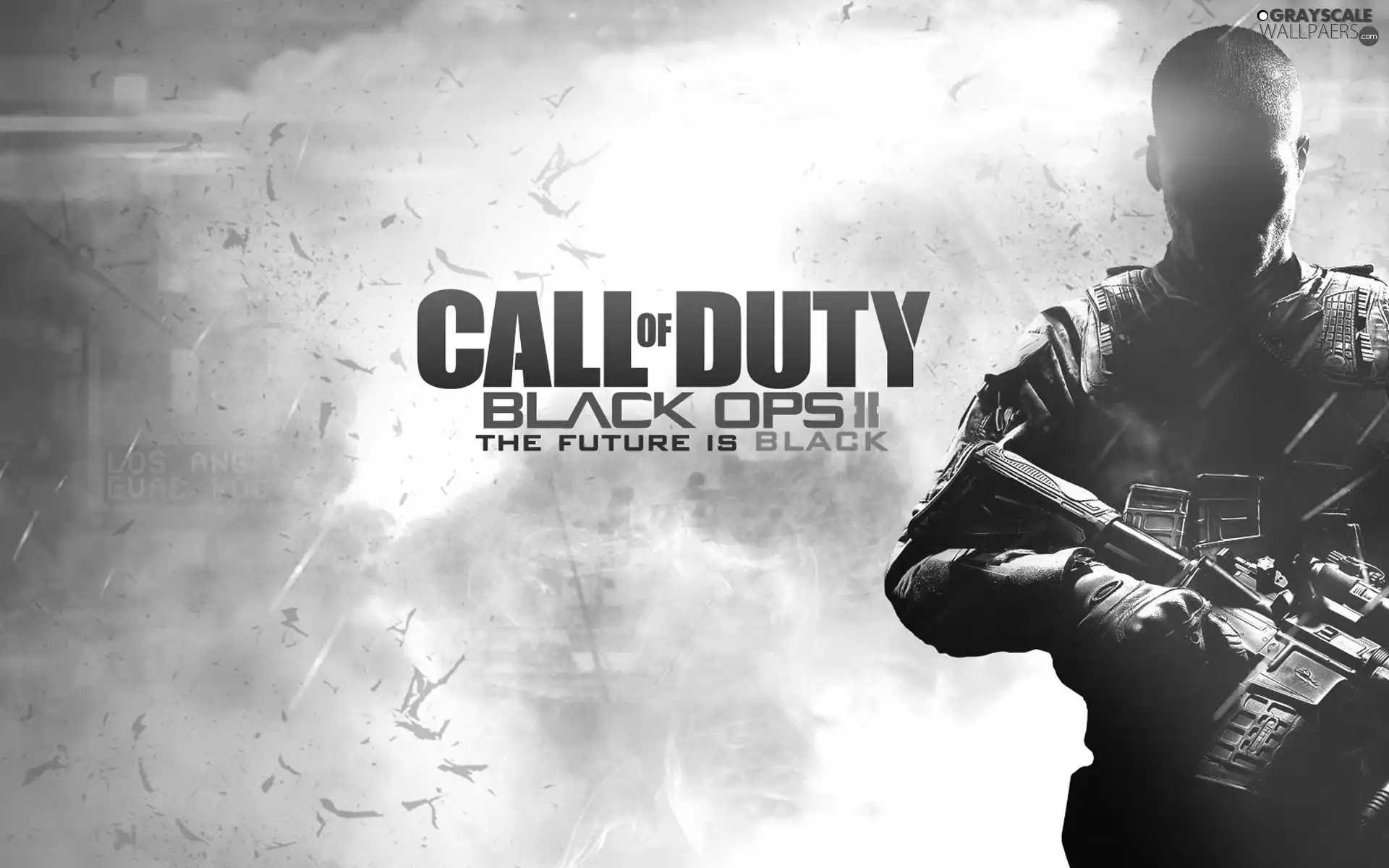 Call of Duty Black Ops, soldier, gun