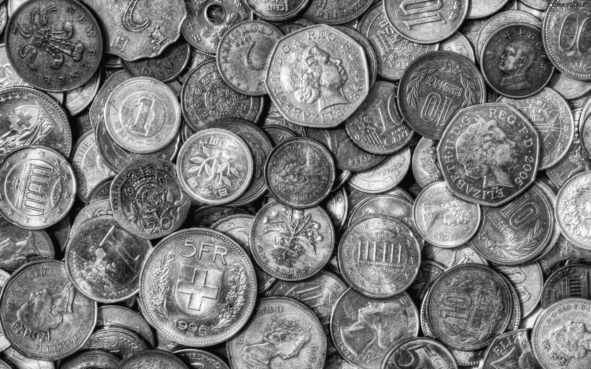 old, coins