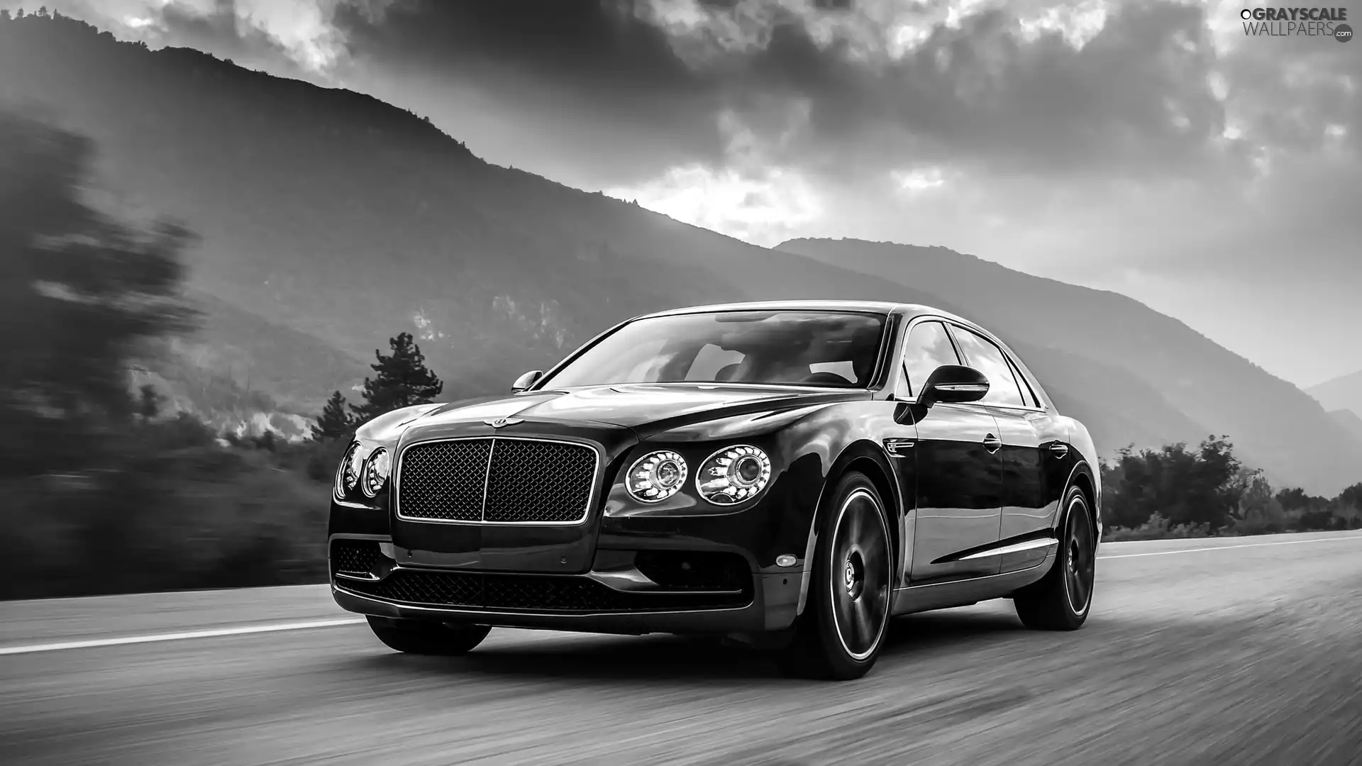 Limousine, Red, Bentley Continental Flying Spur