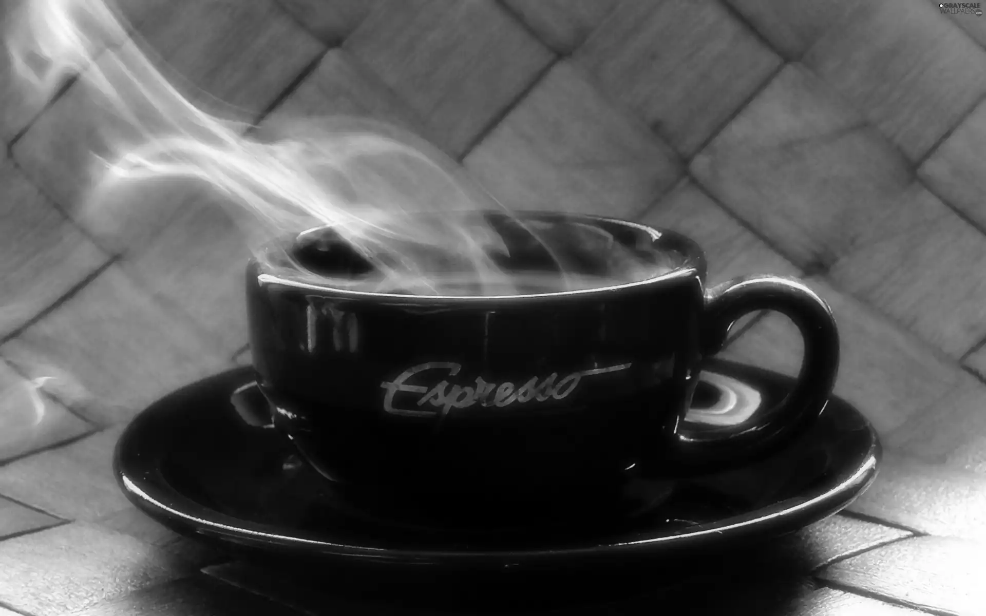 Espresso, Steaming, cup