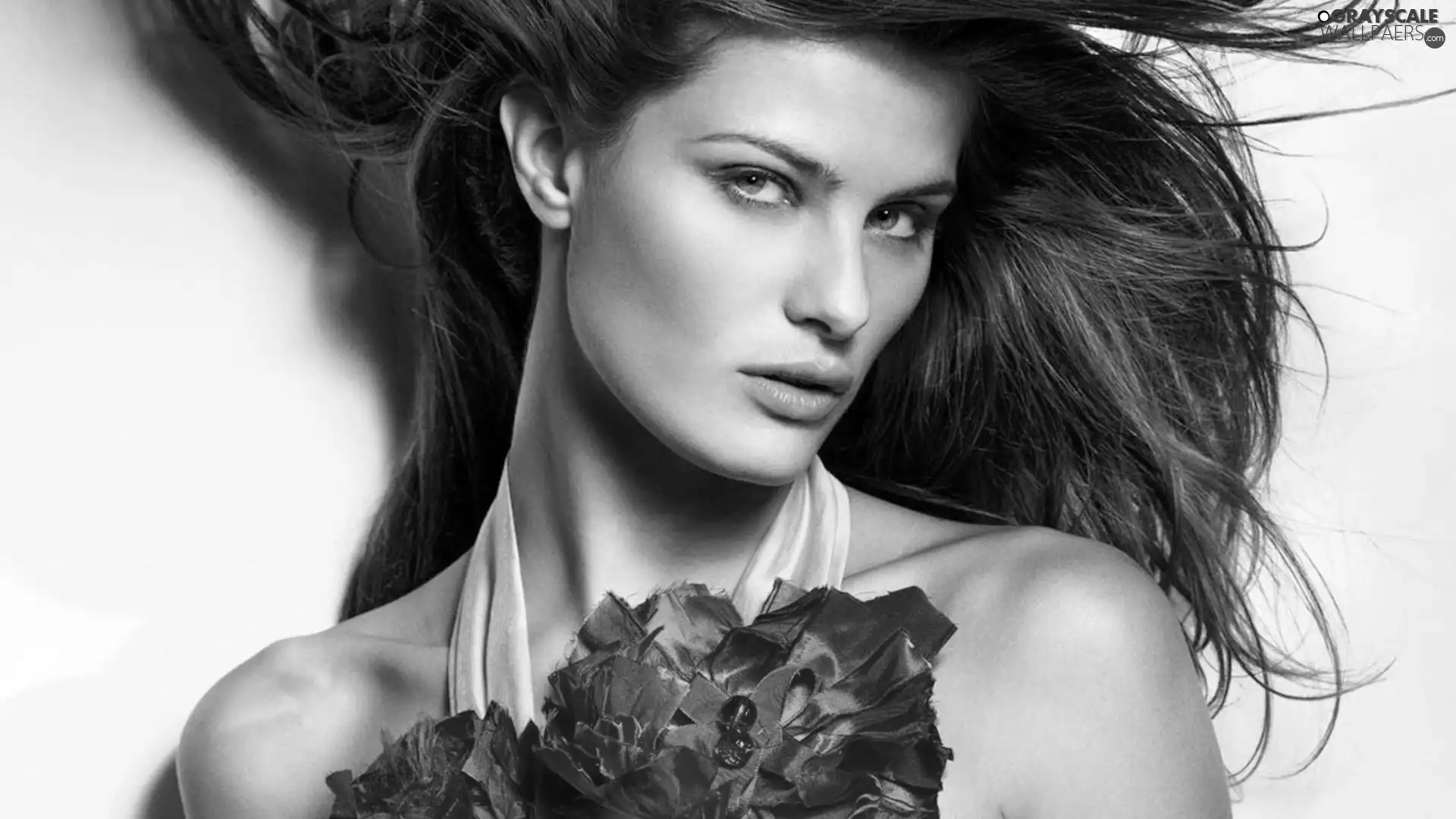 The look, Isabeli Fontana, Flowers