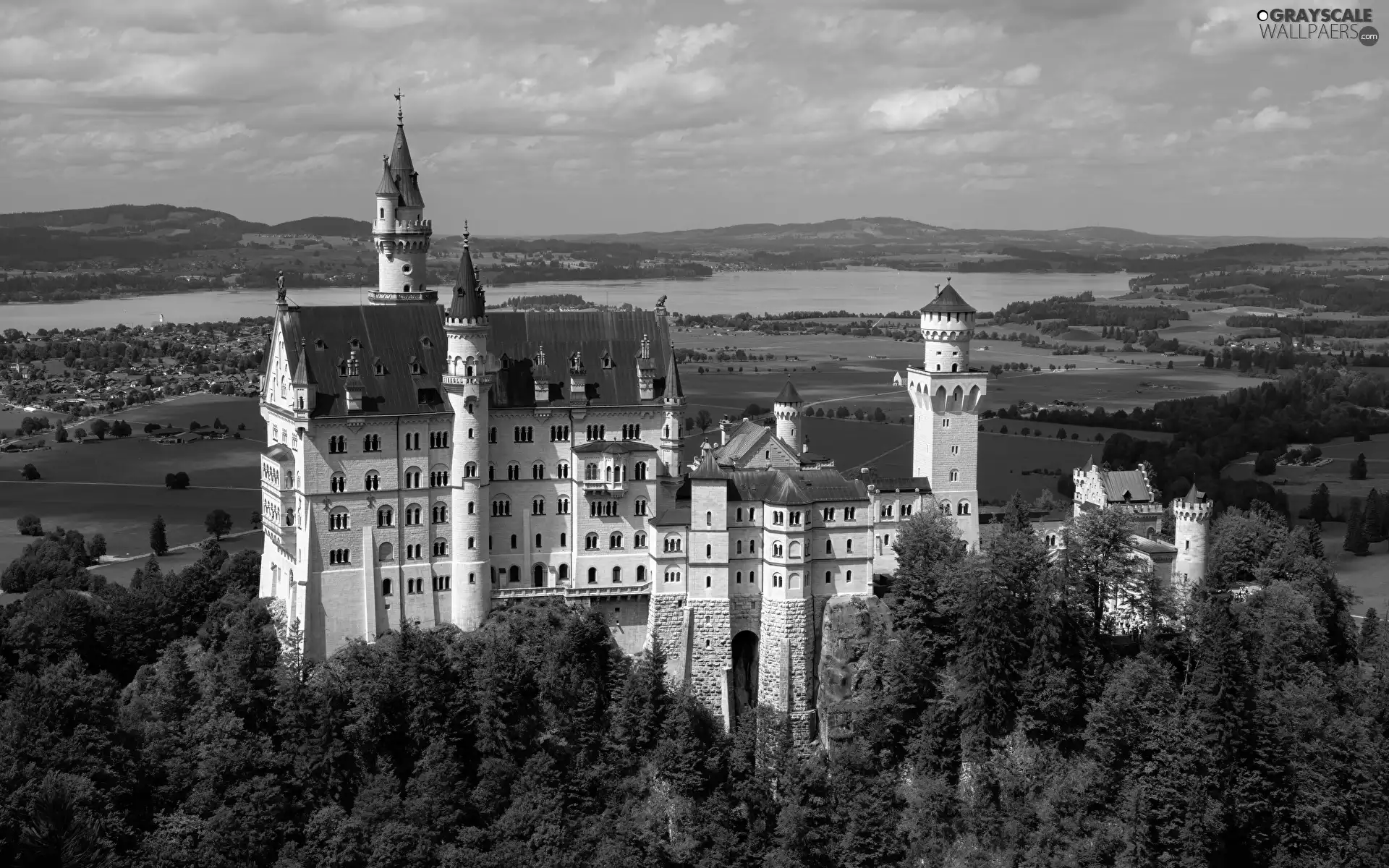 Castle, Bavaria, Germany, Neuschwanstein