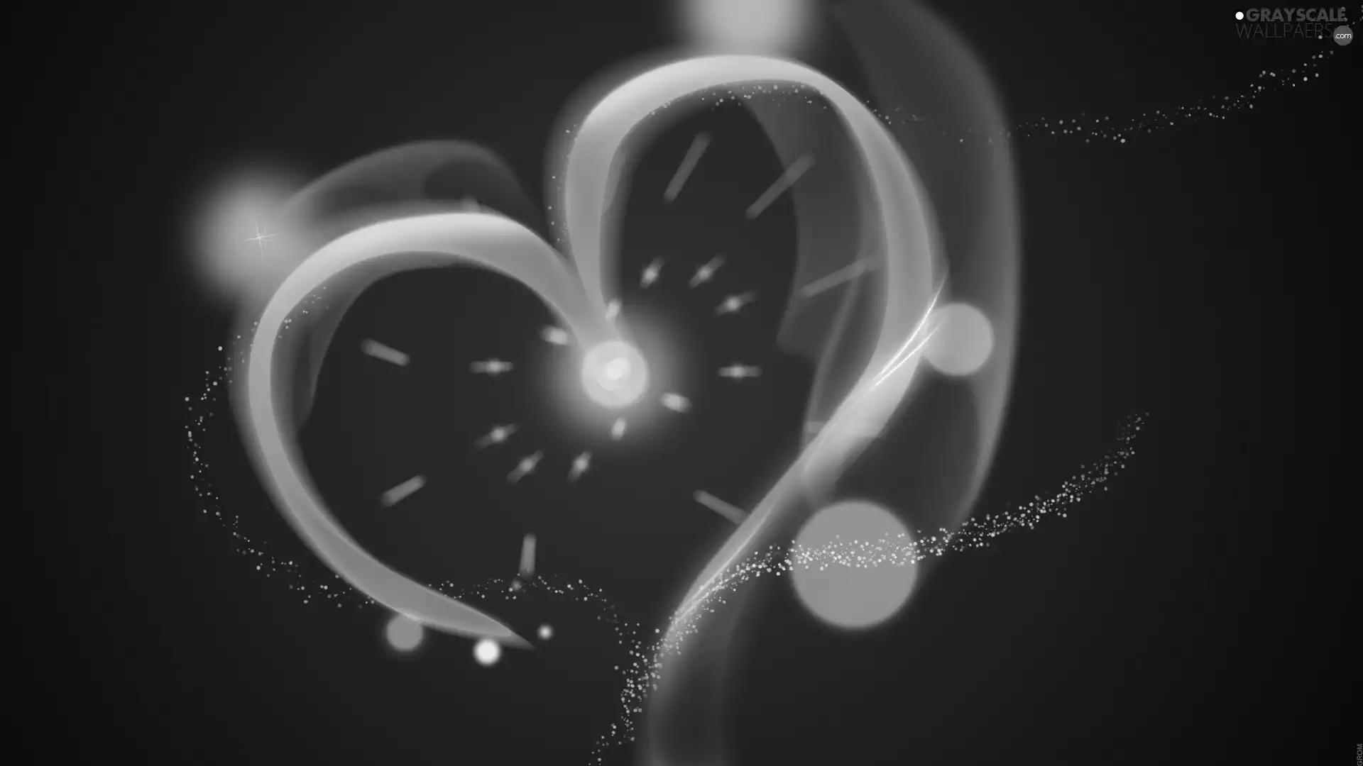 graphics, Heart, lights