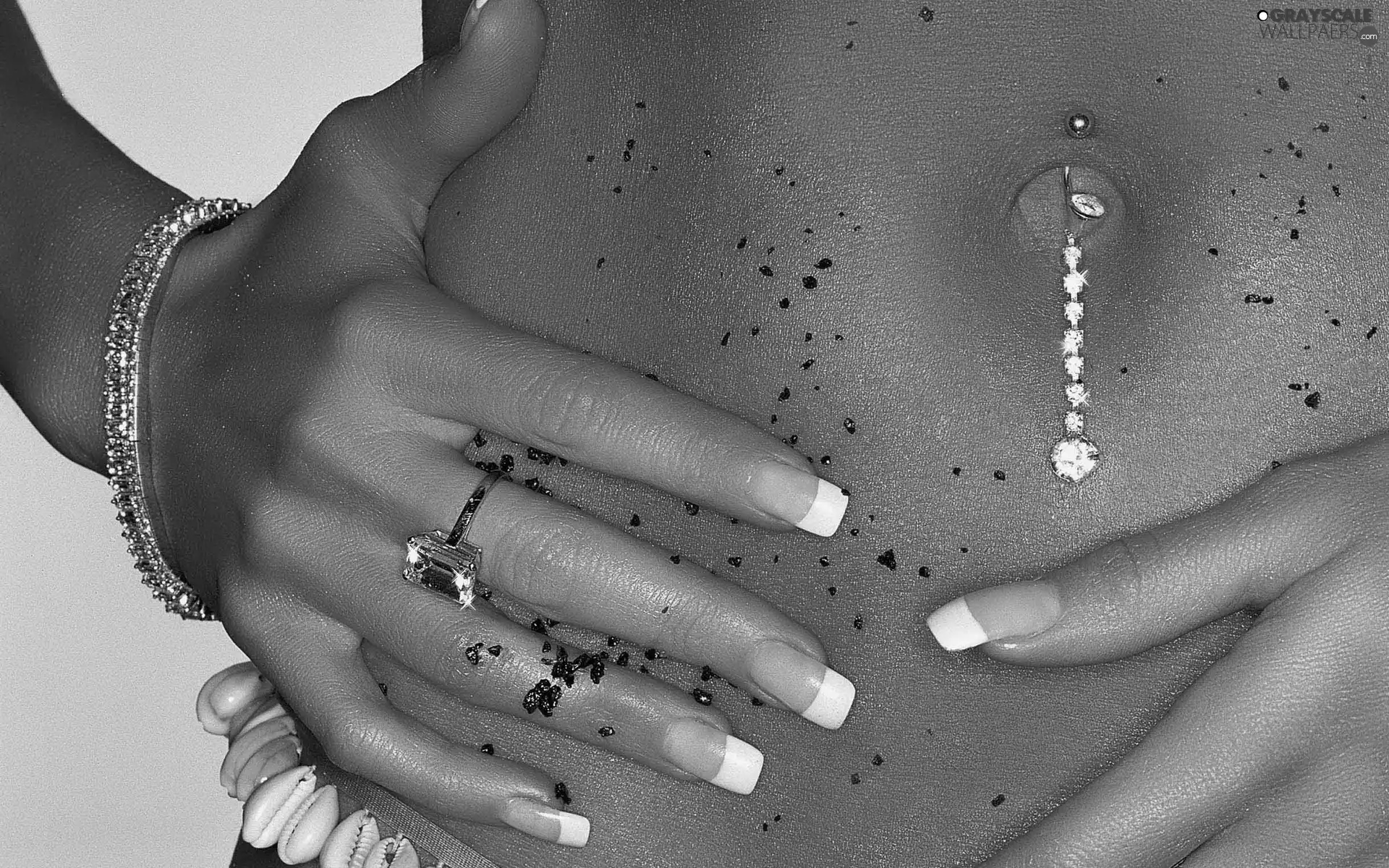 jewellery, Women, Nails, stoma, hands
