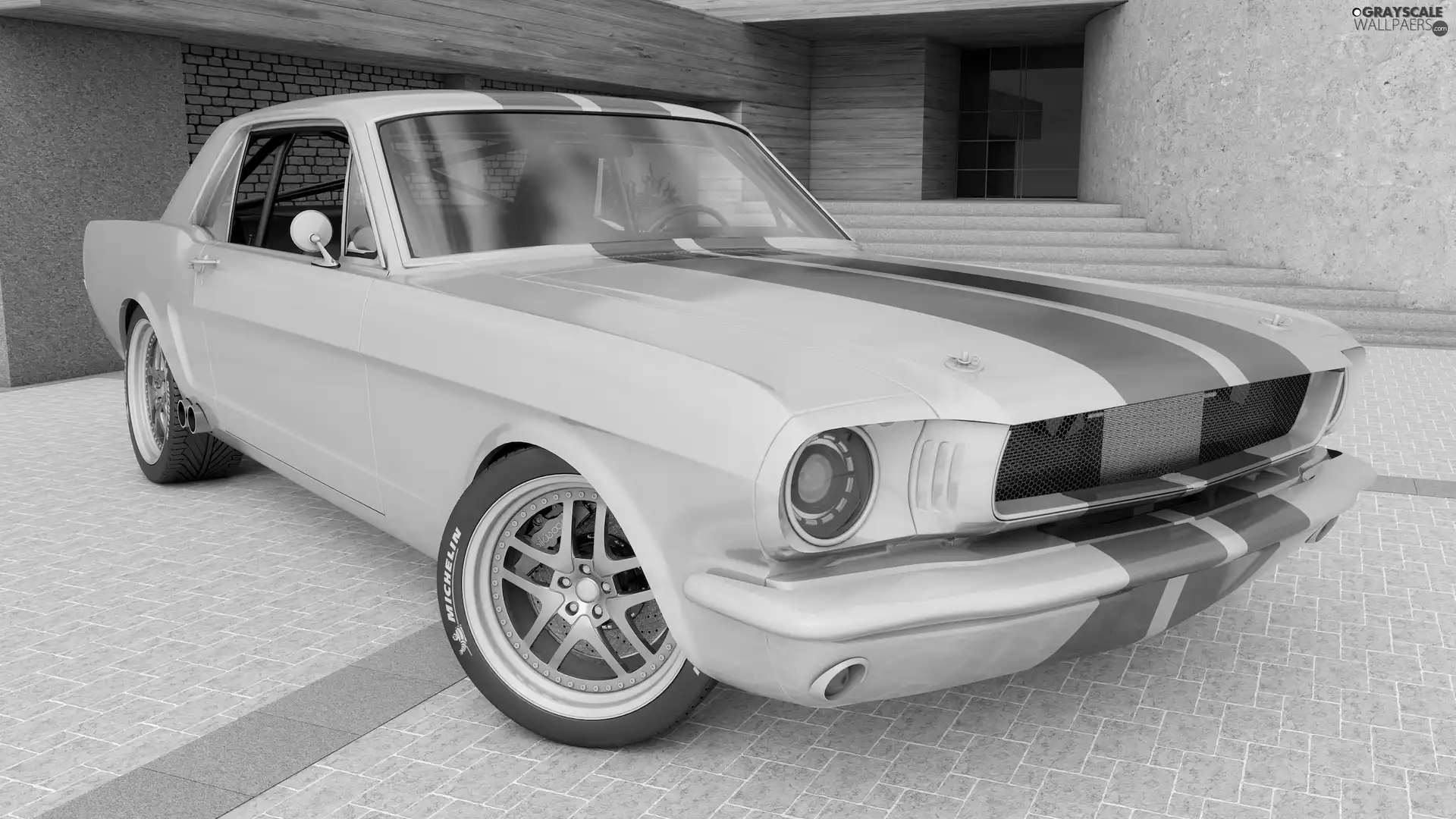 1965, Automobile, Ford Mustang GT Coupe