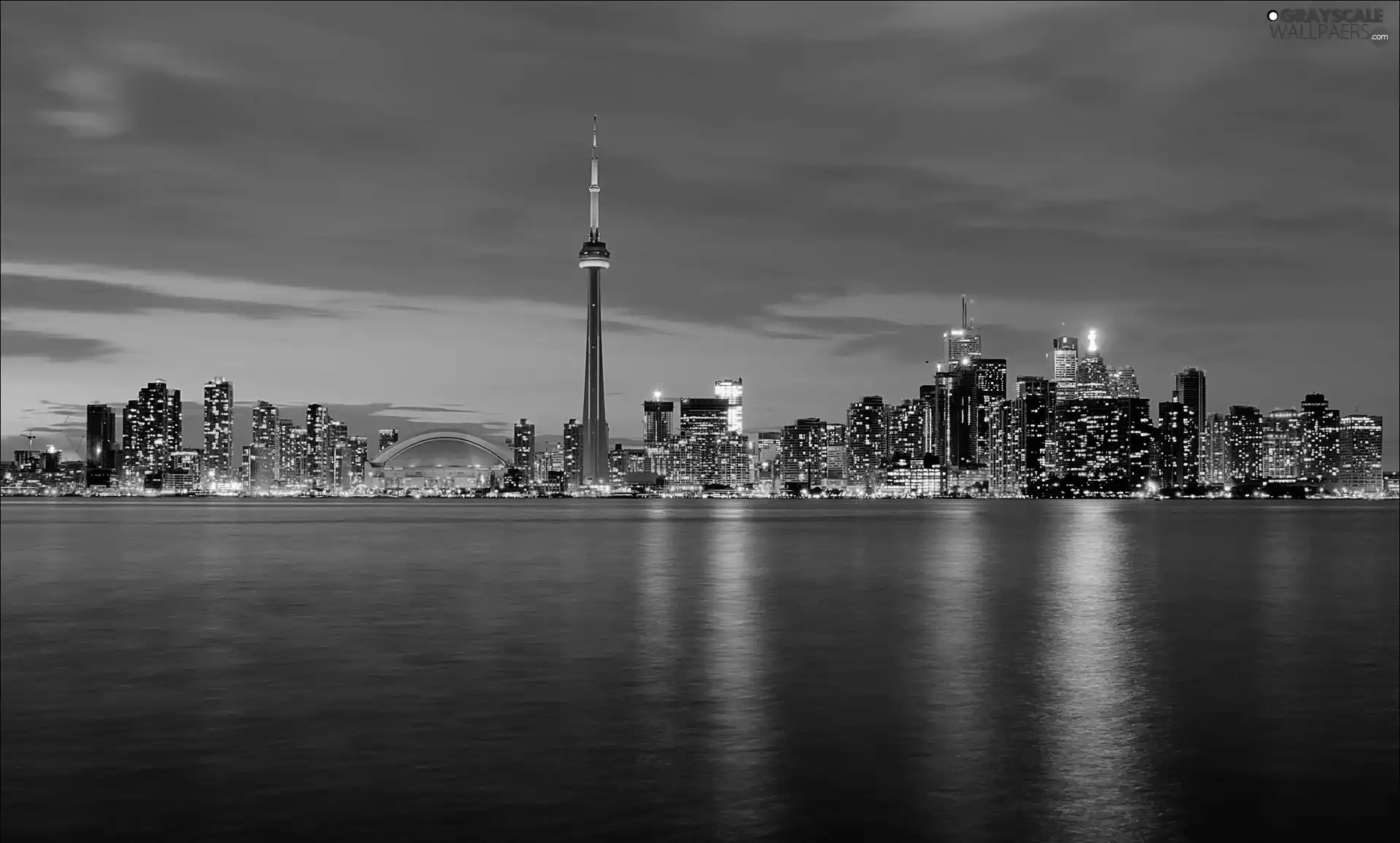 Night, Toronto, panorama