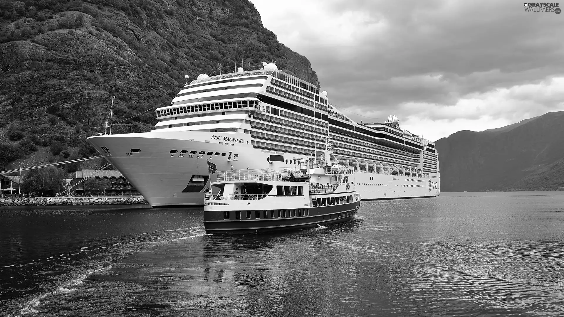 fjord, Passanger ship, MSC Magnifica