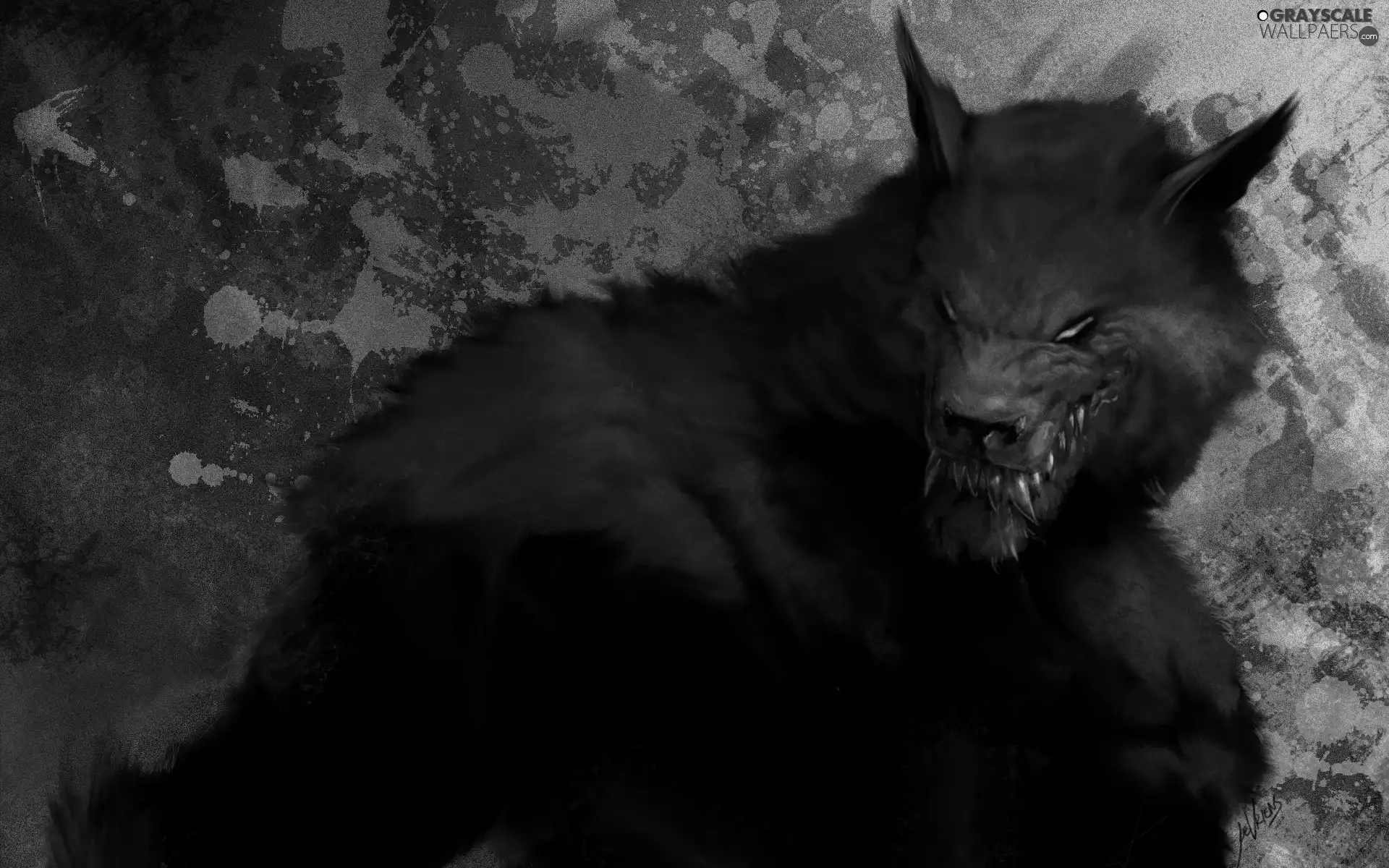 werewolf, rage, picture, beast