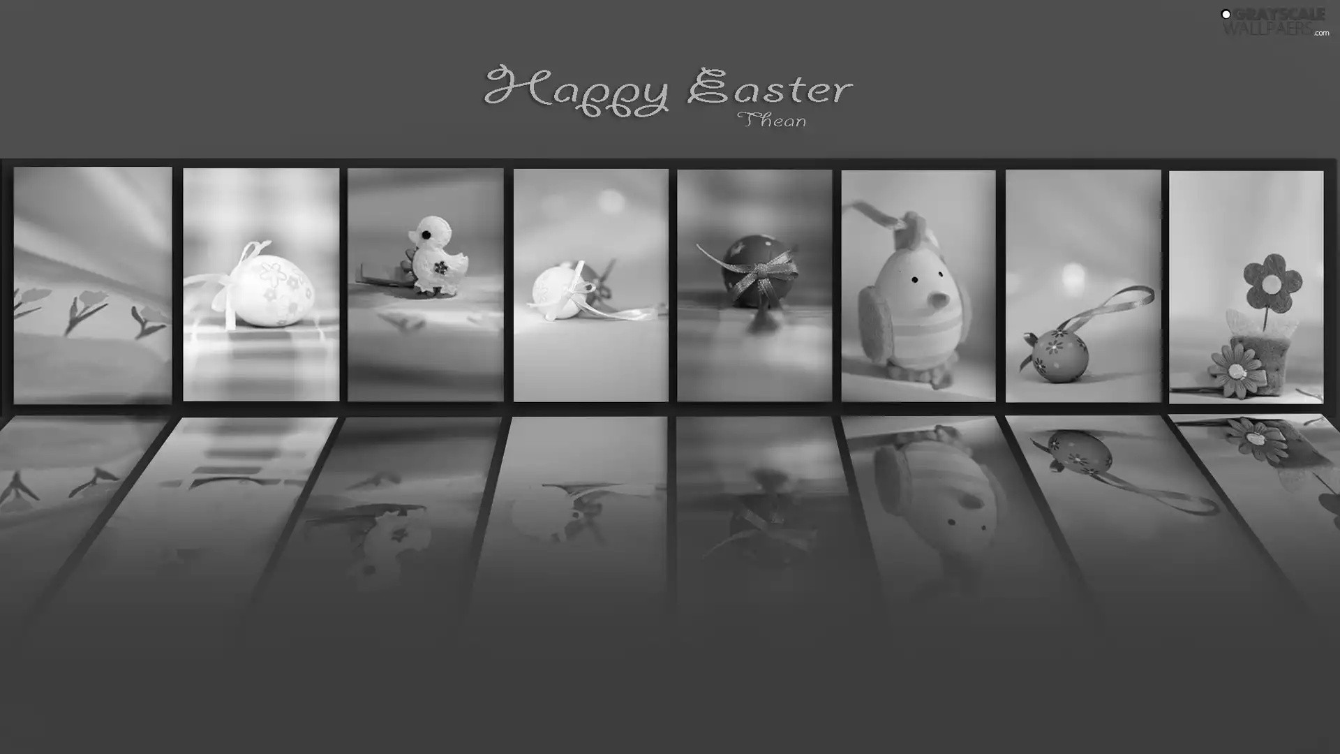 pictures, reflection, christmas, ornamentation, Easter