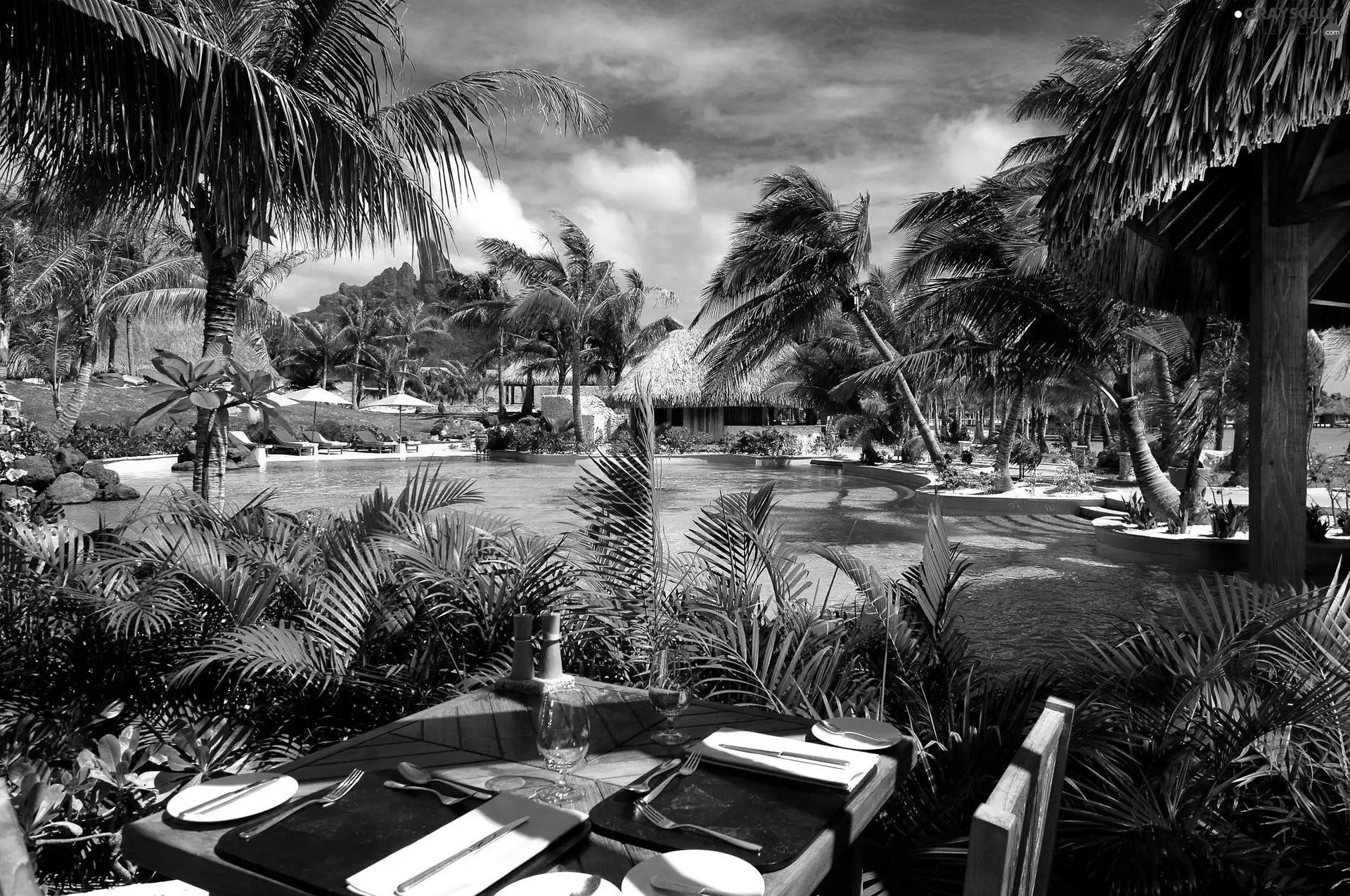 St Regis, Bora Bora, Pool, spa, Hotel hall
