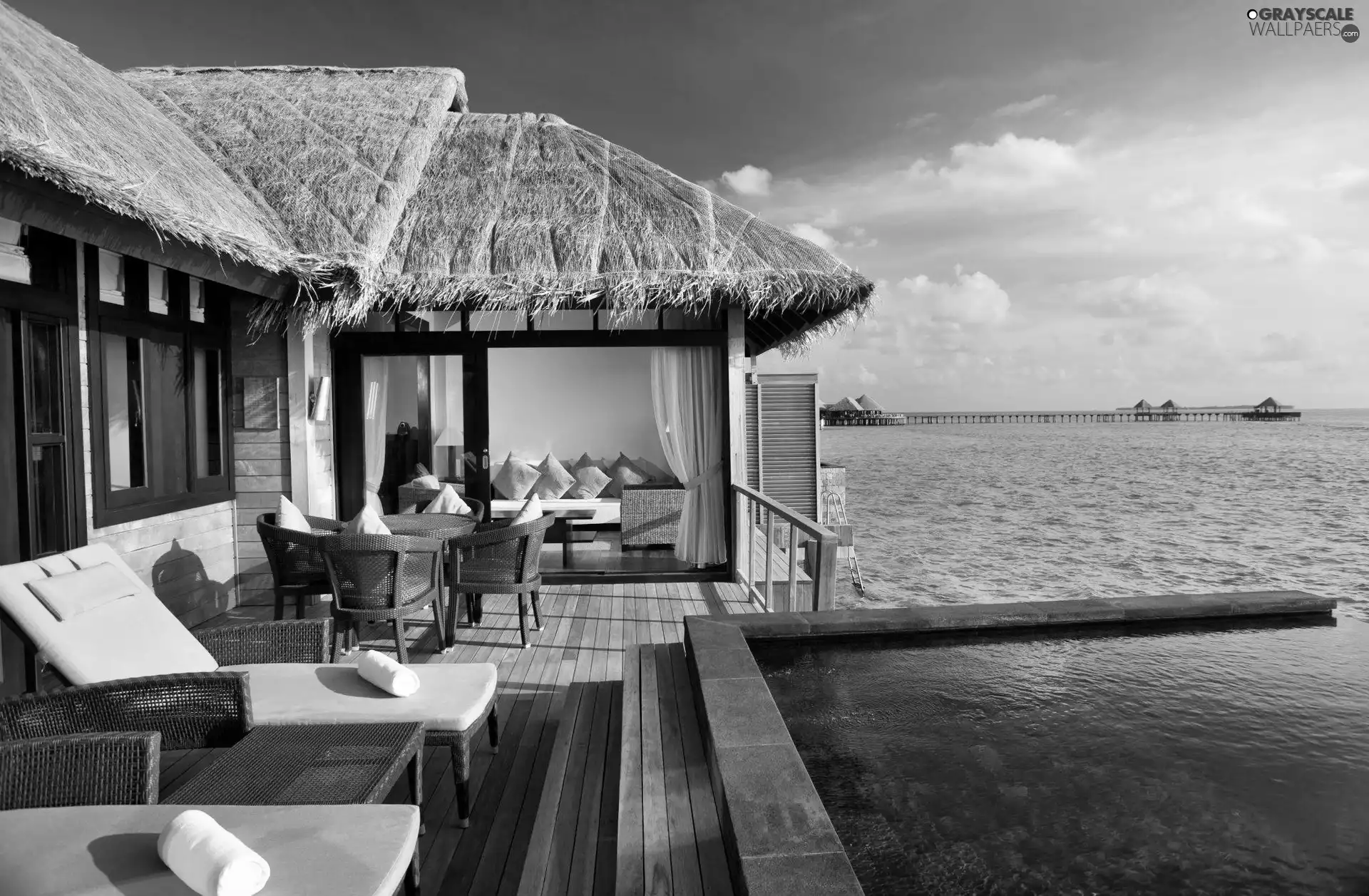 Maldives, Hotel hall, spa
