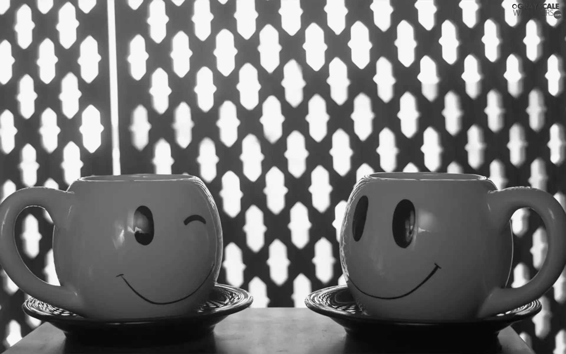 tea, smiling, cups