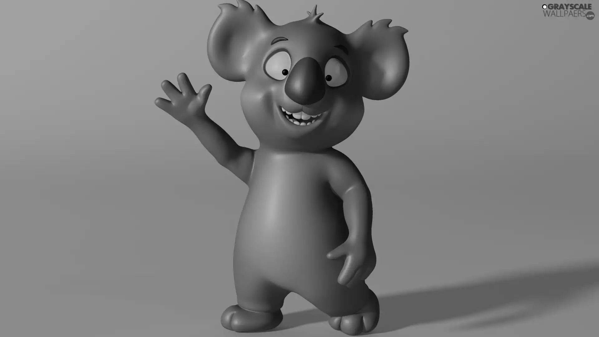Koala, 3D Graphics, teddy bear