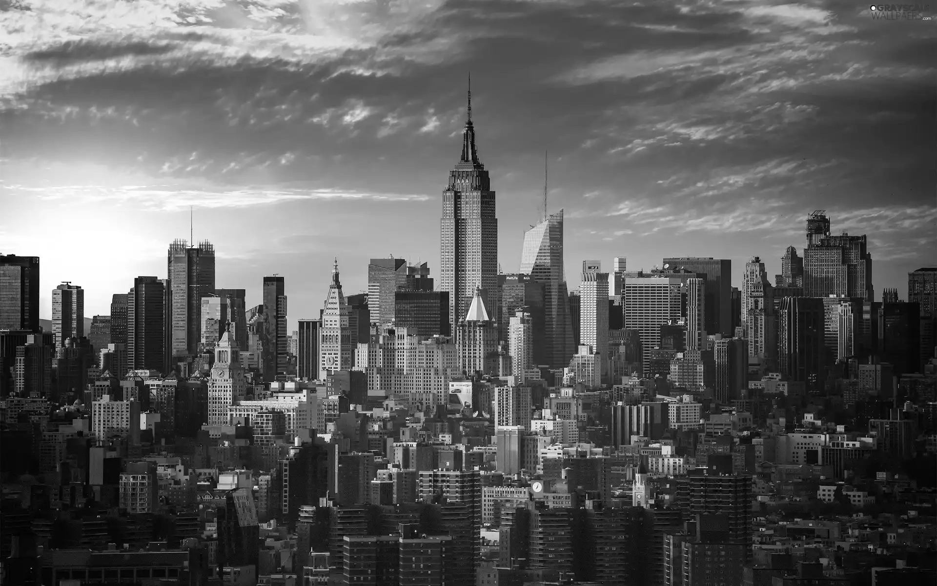 New York, Town, skyscraper, The United States