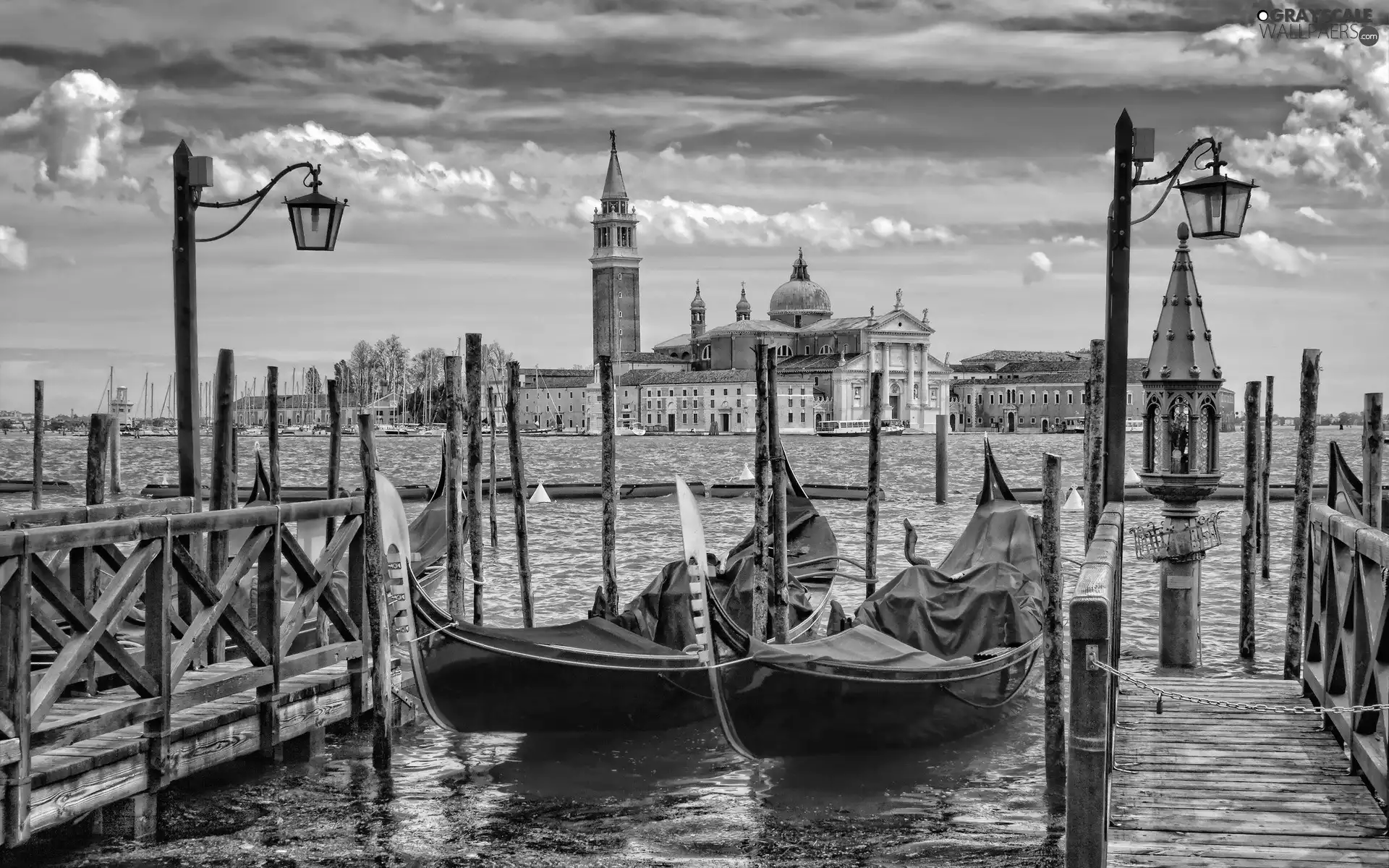 Venice, Gondolas, Platforms