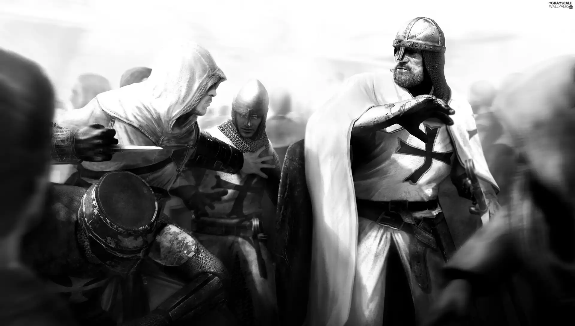 Assassins, Armed, warriors, Creed