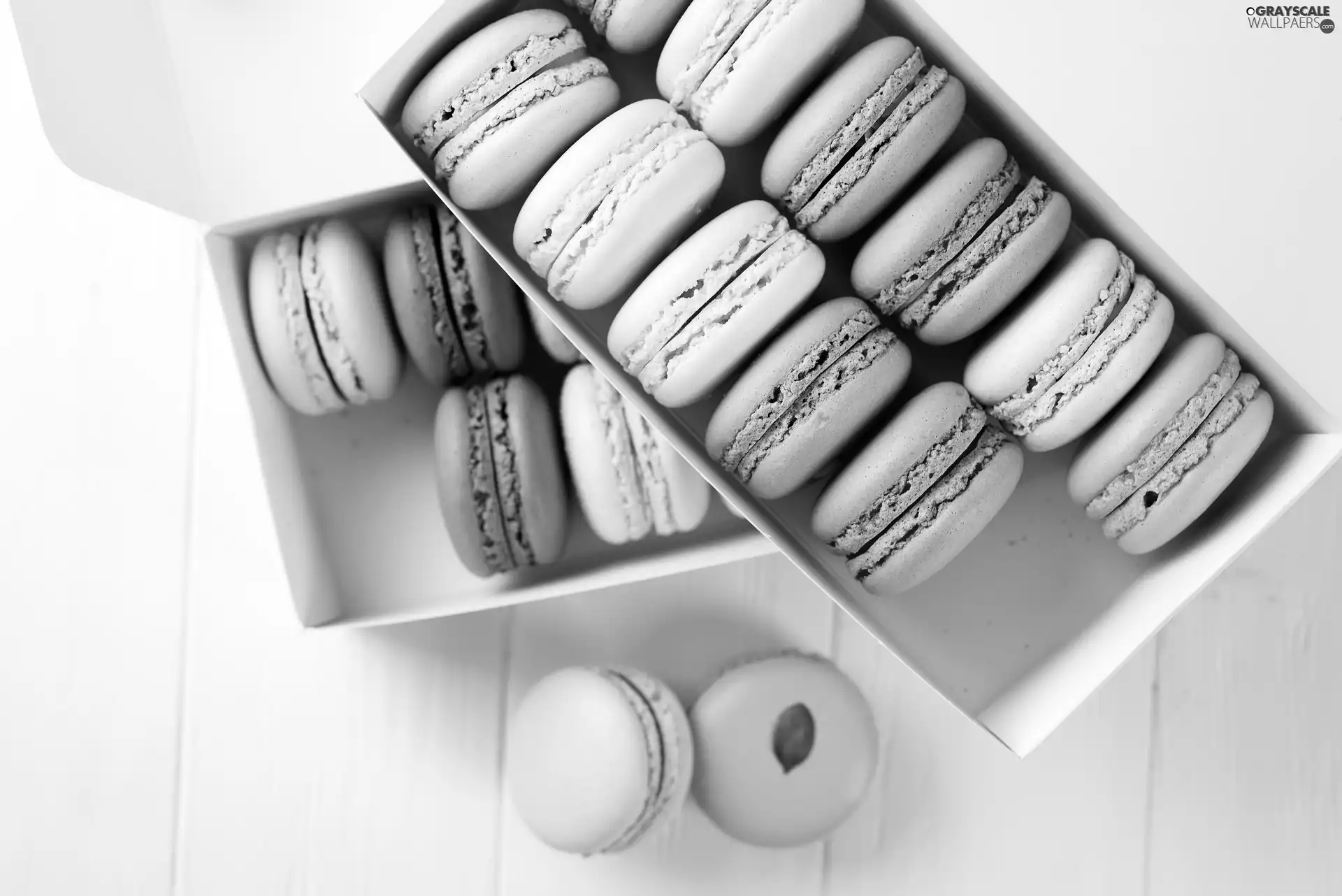 color, cookies, boarding, White, Boxes, Macaroons
