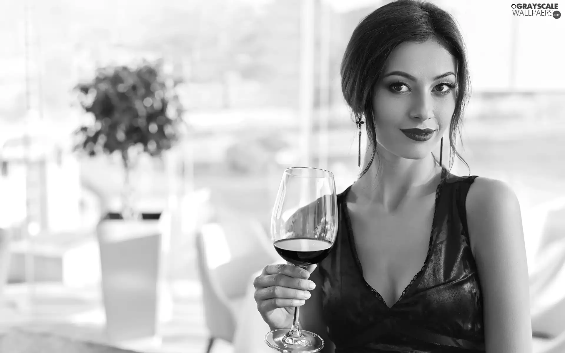 Wine, Women, glass