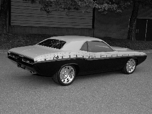 antique, Challenger, 1970, Dodge