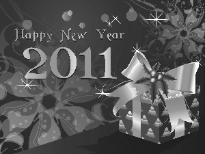 Happy, year, 2011, New