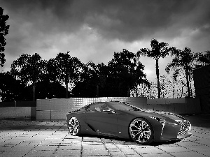 2012, Palms, Lexus, LF-LC, Red