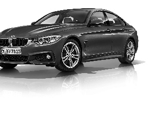 BMW, blue, 2014, 4 Series