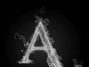 A, Fire, letter