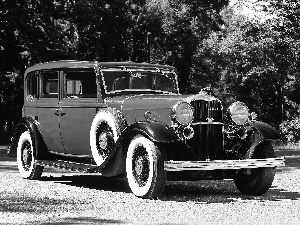 blue, Automobile, antique, Lincoln