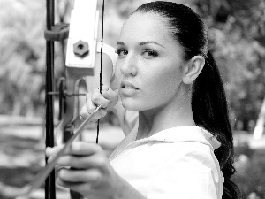 archer, Beauty, brunette