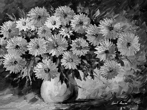 Vase, Leonid Afremov, Astra