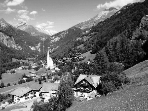 Austria, Heiligenblut, panorama