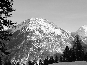 winter, Alps, Austria, Mountains