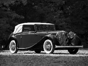 antique, Jaguar MKIV, Automobile