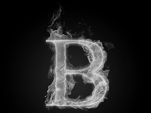 Big Fire, letter, B